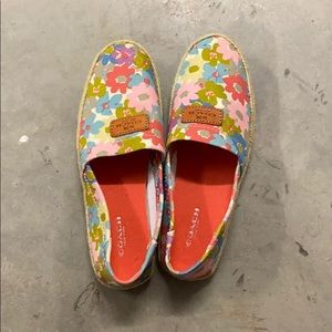Coach Floral Flats